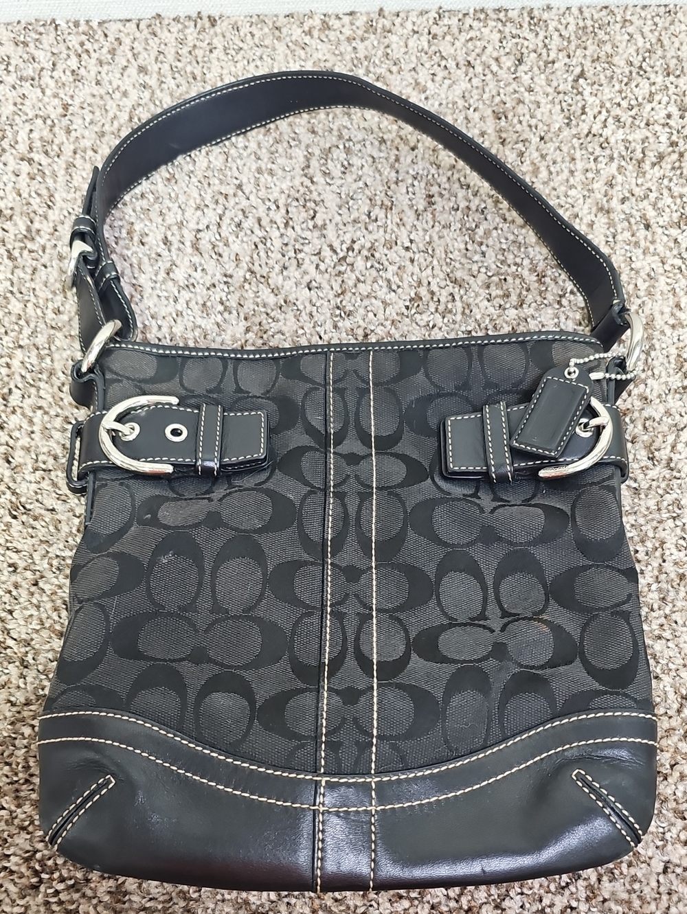 COACH 3577 SIHO SLIM JACQUARD SHOULDER BAG BFPM-10-047
